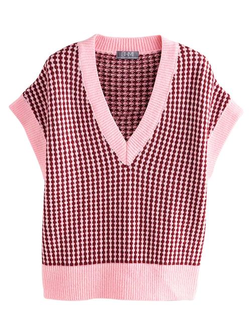 Next Pullover  lyserød / burgunder