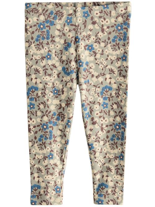 Next Leggings  champagne / blå / mørkebrun / siv
