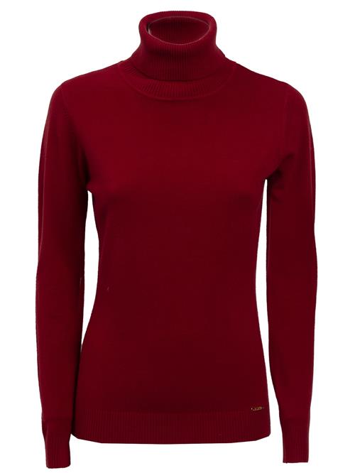 Influencer Pullover  burgunder