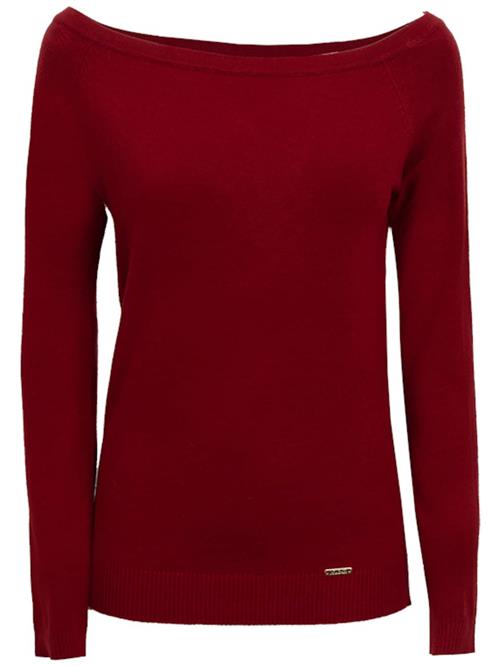Influencer Pullover  blodrød