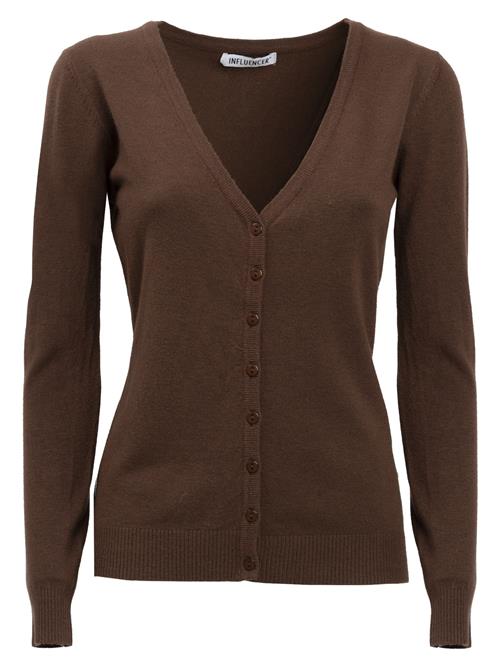 Influencer Cardigan  brun