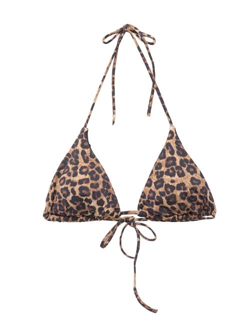 Pull&Bear Bikinioverdel  creme / brun / sort
