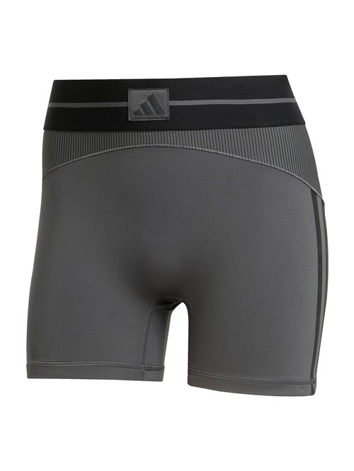 ADIDAS PERFORMANCE Sportsbukser 'Hyperglam'  mørkegrå / sort