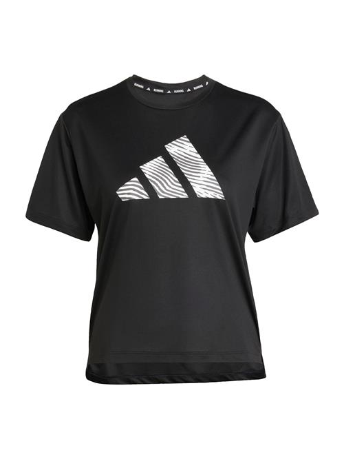 ADIDAS PERFORMANCE Funktionsbluse 'Adi365'  mørkegrå / sort / hvid