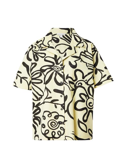 TOPSHOP Bluse  lysegul / sort