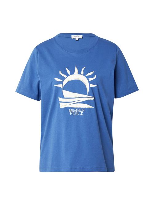 s.Oliver Shirts  blå / guld / hvid