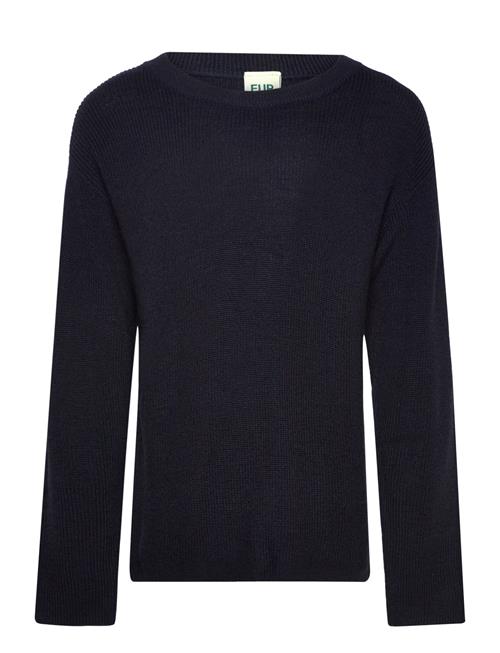 Se Classic Sweater FUB Navy ved Booztlet