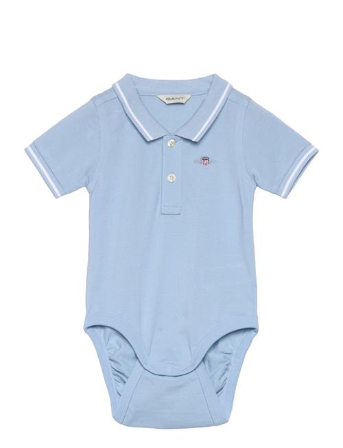 Contrast Tp Pique Body GANT Blue