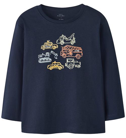 Name It Bluse - NmmVictor - Navy Blazer/Vehicles