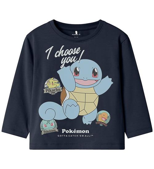 Name It Bluse - NmmJumbo - Pokemon - Navy Blazer