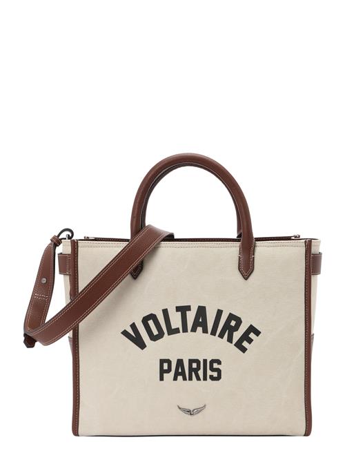 Zadig & Voltaire Håndtaske  creme / brun / sort