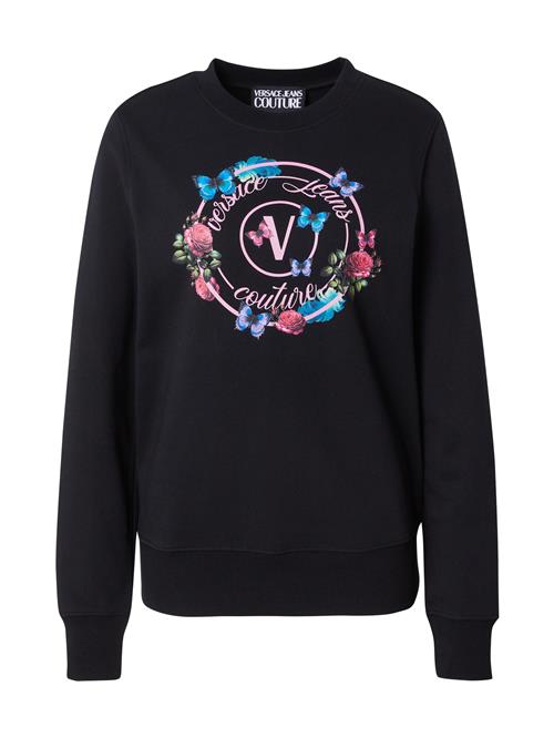 Versace Jeans Couture Sweatshirt  azur / lyserød / magenta / sort