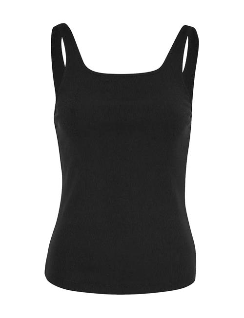 Mschbetrina Rib Sl Top MSCH Copenhagen Black
