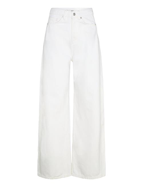 High-Rise Balloon Jeans Mango White