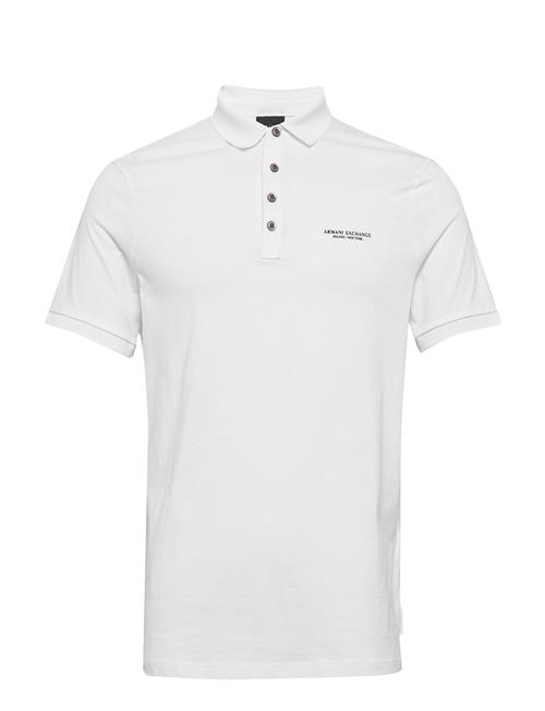 Polo Shirt Armani Exchange White