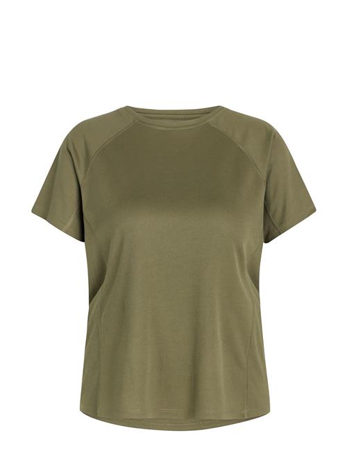 Women Sports T-Shirt ZEBDIA Khaki