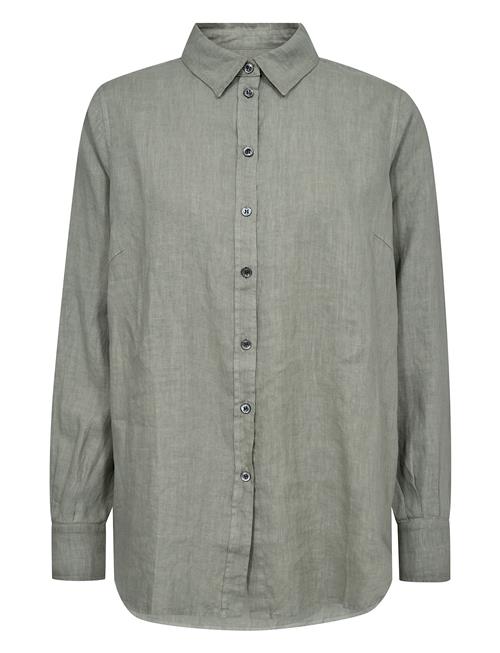 Mmkarli Linen Shirt MOS MOSH Green