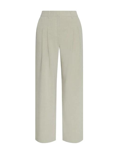 Mschmirabelle Michelle Hw Pleat Pants MSCH Copenhagen Cream