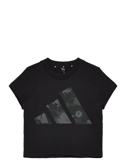 Jg Flwr T Adidas Sportswear Black