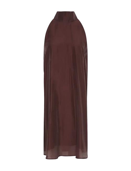 Mschalithea Faustina Sl Dress MSCH Copenhagen Brown