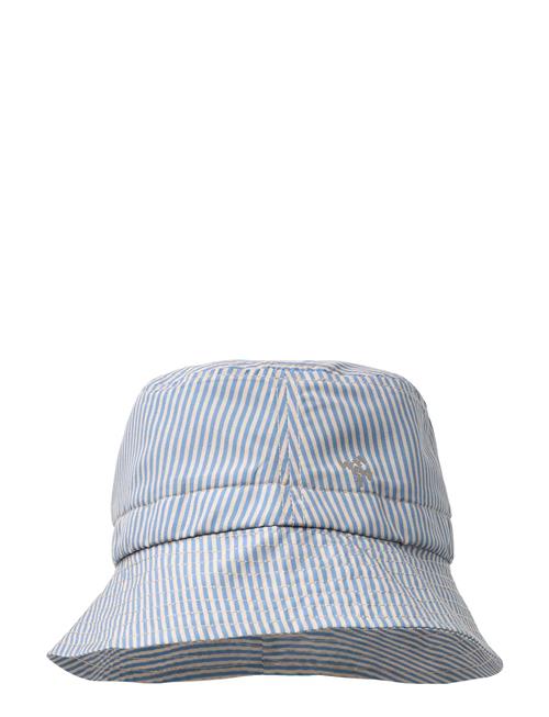 Bucket Hat Tilo Badge Wheat Blue