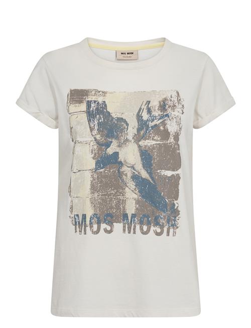 Mmflori O-Ss Tee MOS MOSH Cream