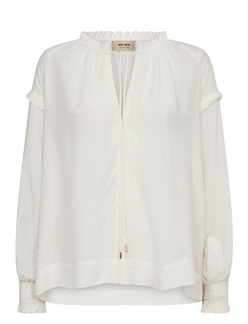 Mmmarb Sansa Emb Blouse MOS MOSH White