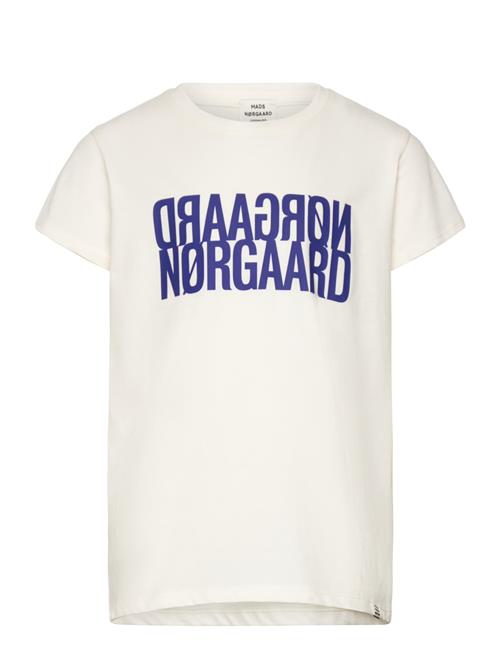 Single Organic Tuvina Tee Mads Nørgaard White