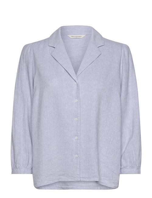 Mschpennie Ginia 3/4 Shirt MSCH Copenhagen Blue