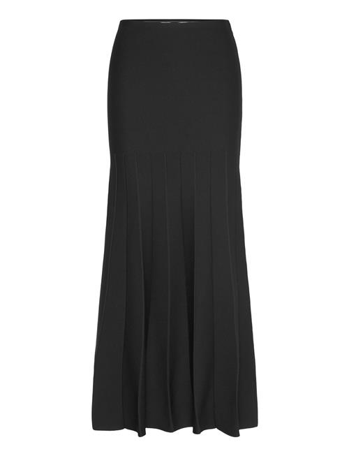 Strapless Flared Knitted Dress Mango Black