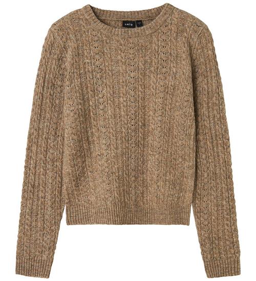 LMTD Bluse - Strik - NlfKave - Sepia Tint / Ext3103