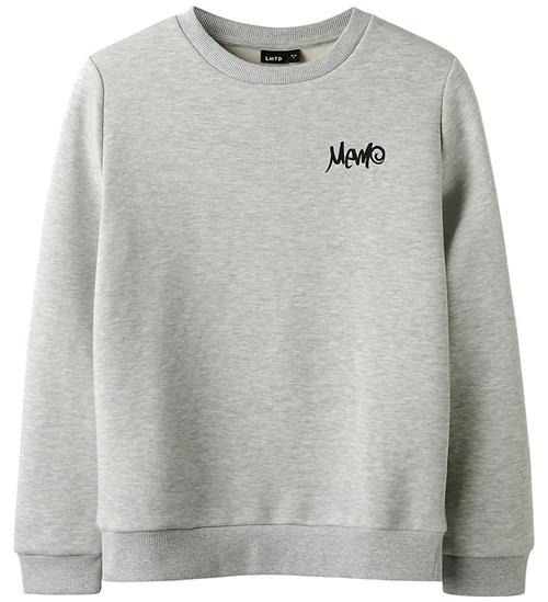 LMTD Sweatshirt - NlmEddy - Light Grey Melange