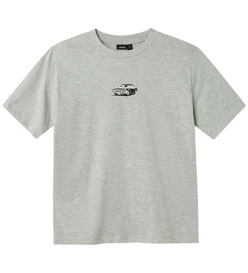 LMTD Bluse - NlmShostar - Light Gray Melange/Car