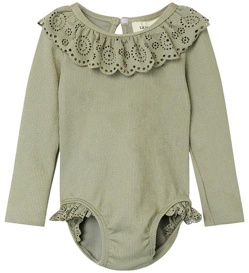 Lil' Atelier Badedragt - NbfFola - Forst Fog