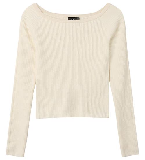 LMTD Bluse - Strik - NlfLarin - Antique White