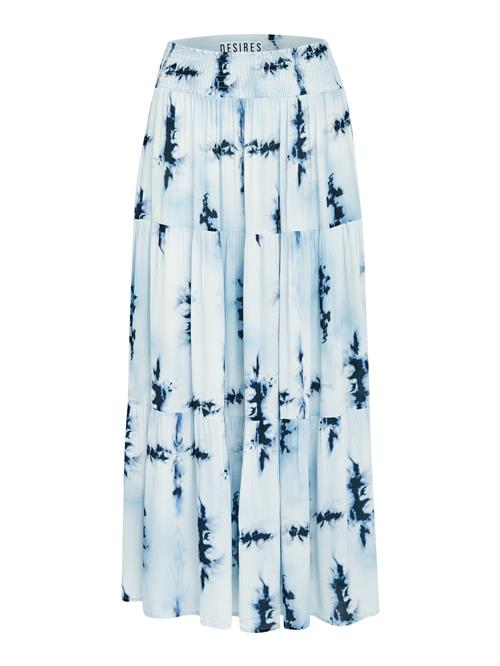 DESIRES Nederdel 'Bina'  navy / lyseblå / hvid