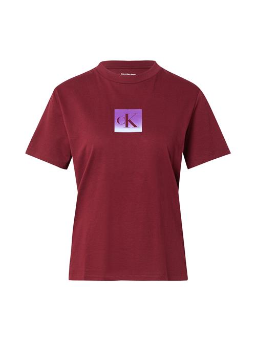 Calvin Klein Jeans Shirts  lavendel / mørkerød / hvid