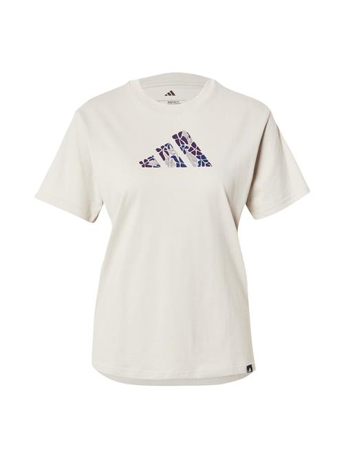 ADIDAS SPORTSWEAR Funktionsbluse 'SOFTS 1'  marin / cappuccino / mørkelilla