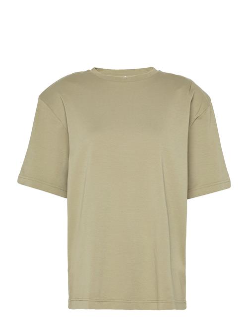 Jersey Essence Drape Tee Mads Nørgaard Khaki