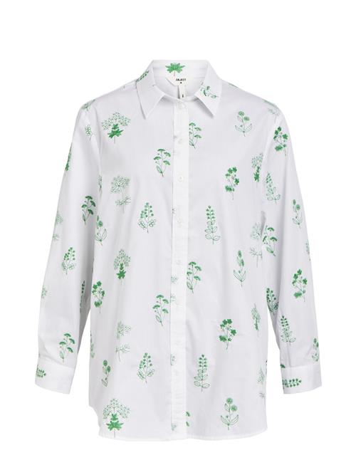 Objcamilla L/S Long Shirt 132 Object White