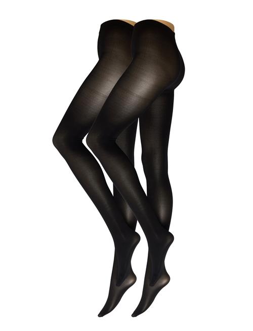 Tights 40 Den 2 Pack Recycled Lindex Black