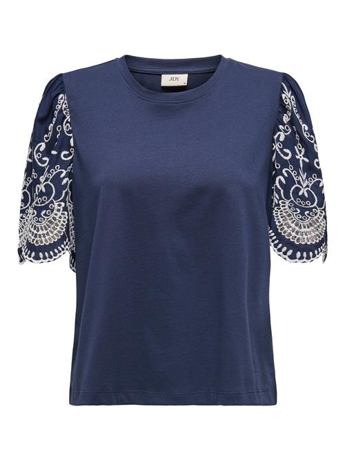 JDY Shirts 'JDYOMA'  mørkeblå / hvid