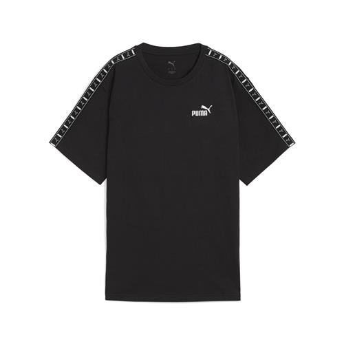 PUMA Shirts 'Ess'  sort / hvid