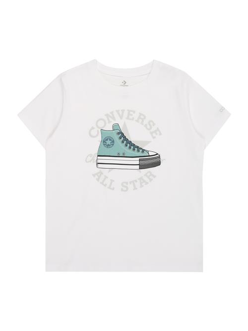 Se CONVERSE Shirts  lyseblå / greige / sort / hvid ved About You