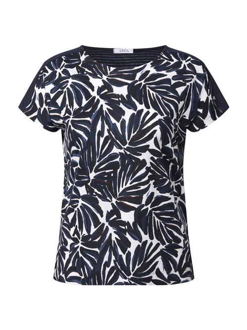 CECIL Shirts  natblå / hvid