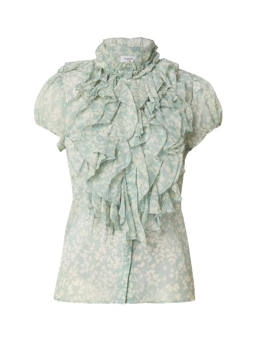 SAINT TROPEZ Bluse 'LiljaSZ'  beige / aqua