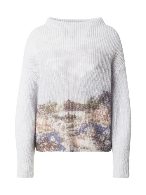 Marc Cain Pullover  beige / lysebrun / violetblå / pastellilla