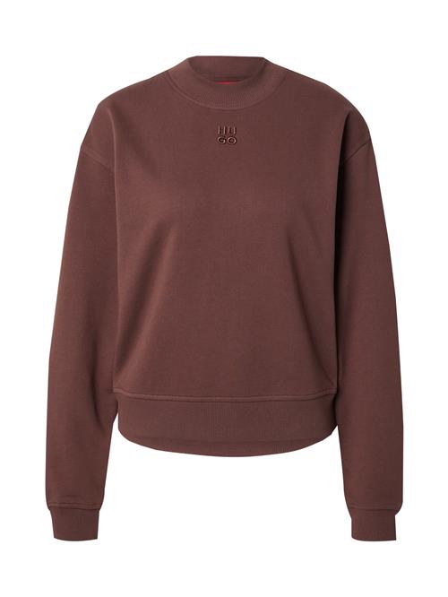 HUGO Sweatshirt 'Daxandria'  mørkebrun