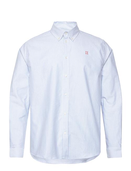 Se Konrad Contrast Oxford Shirt Les Deux Blue ved Booztlet