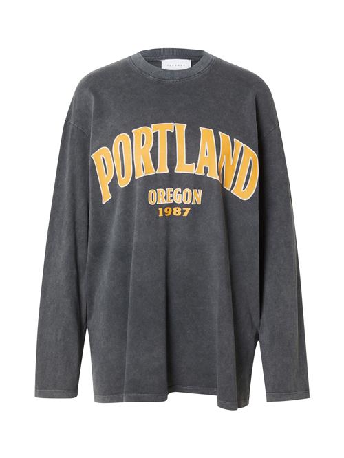 Se TOPSHOP Shirts 'Portland'  grå / orange / hvid ved About You